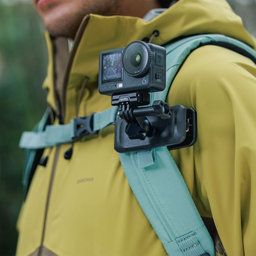 SmallRig 5722 Clip de sac à dos pour caméras d'action