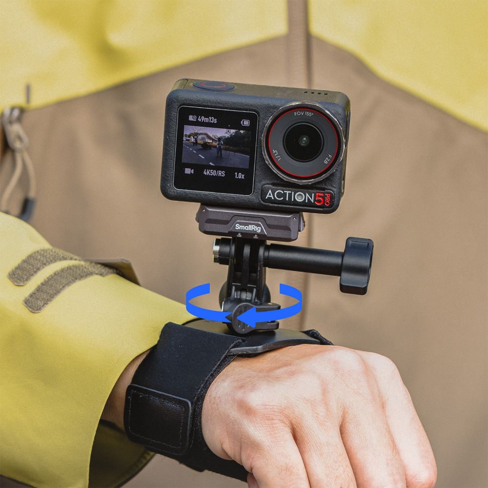 SmallRig 5723 Support de dragonne pour caméras d'action
