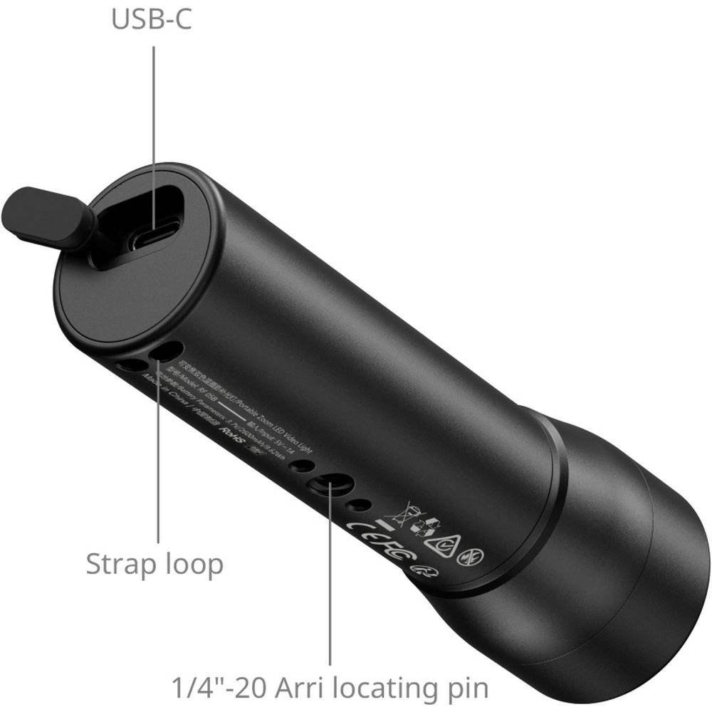 SmallRig 5785 RF 05B Tragbare Zoom-LED-Videoleuchte