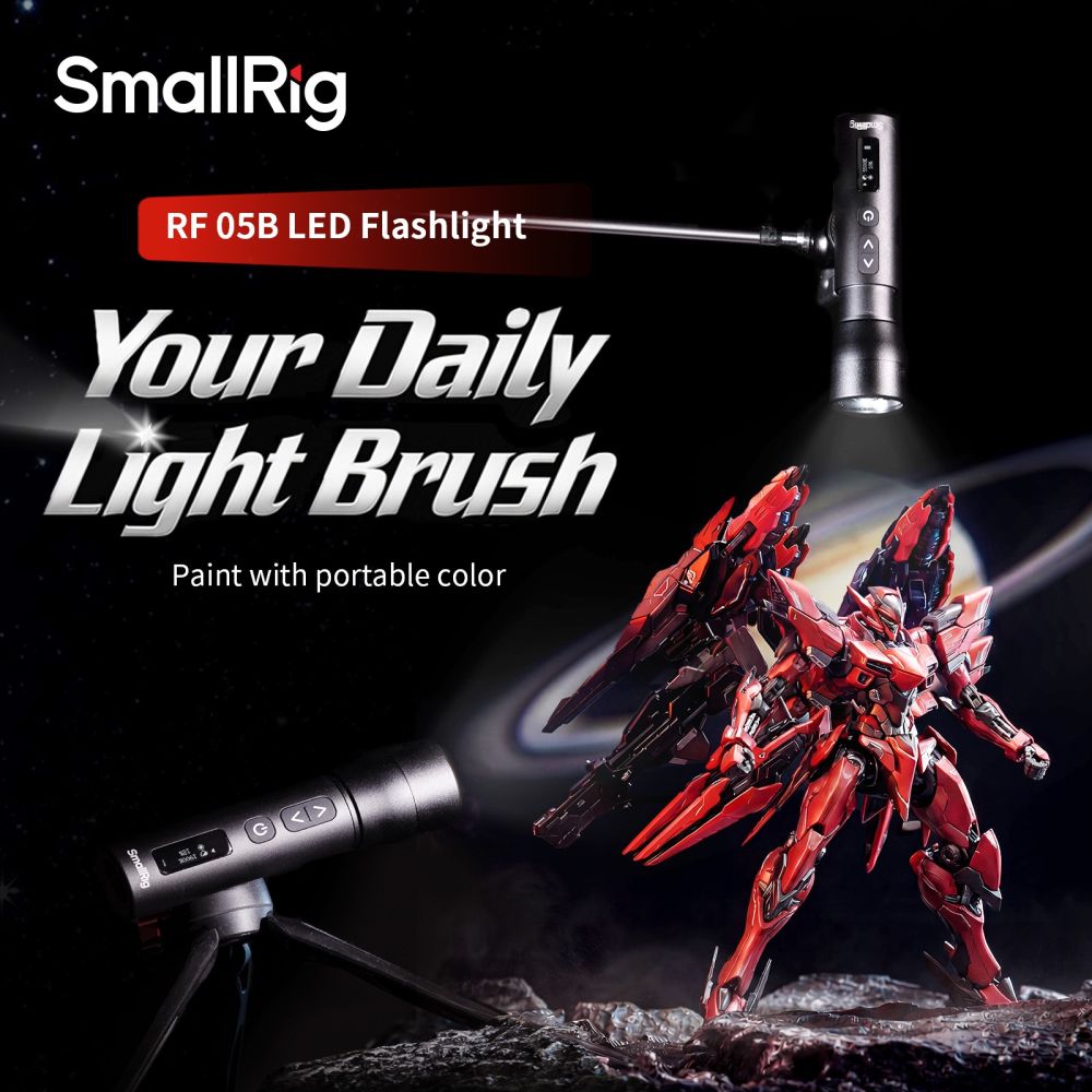 SmallRig 5785 RF 05B Tragbare Zoom-LED-Videoleuchte