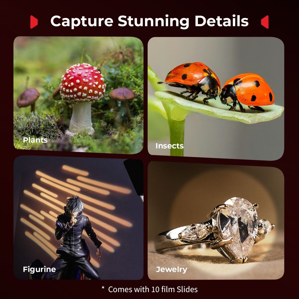 SmallRig 5796 RM 03 Makrofotografie LED-Videoleuchten-Set (2er-Pack)