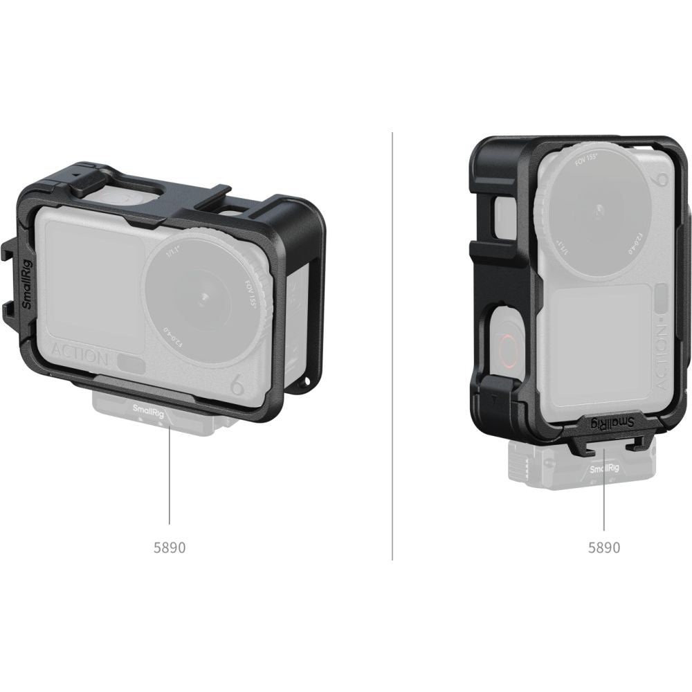 SmallRig 5886 Cage pour DJI Osmo Action 6 (Édition de base)