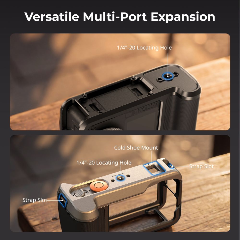 SmallRig 5891 Kit de cage pour DJI Osmo Action 6