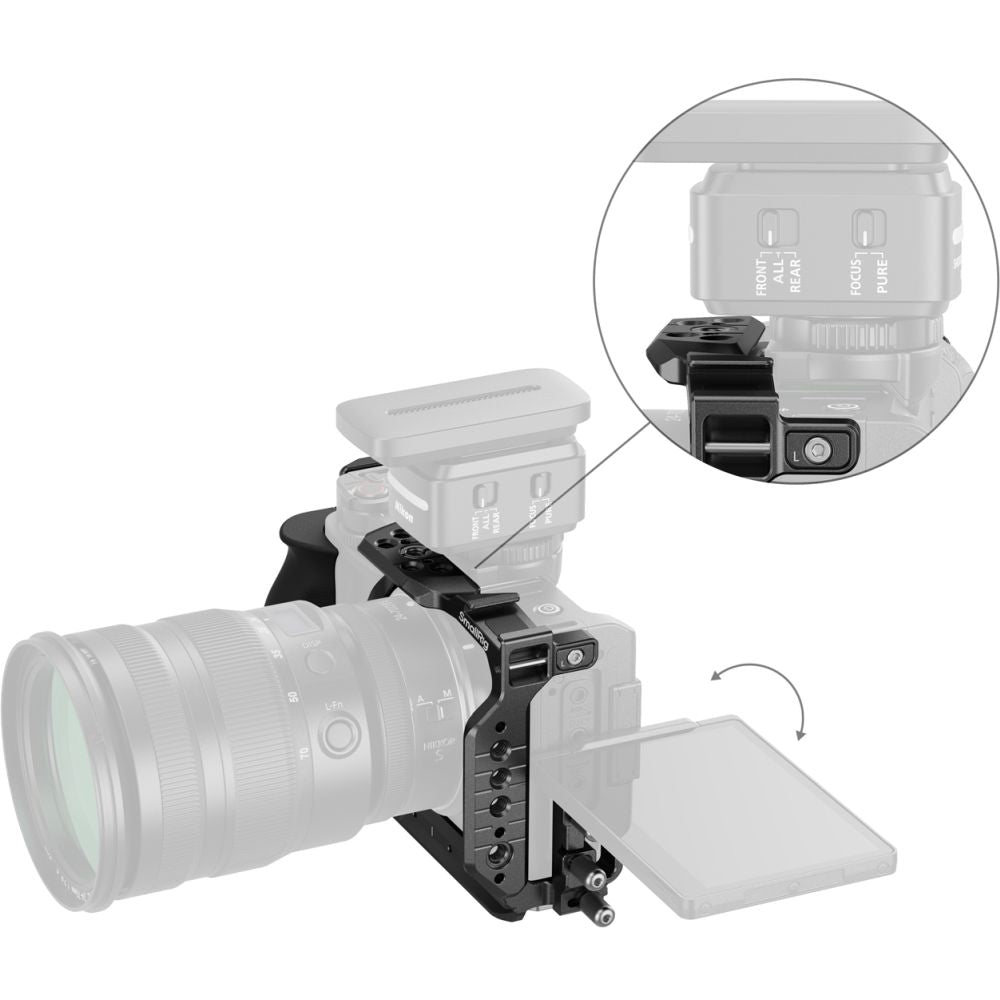 SmallRig 5904 "HawkLock" Quick Release Cage für Nikon ZR