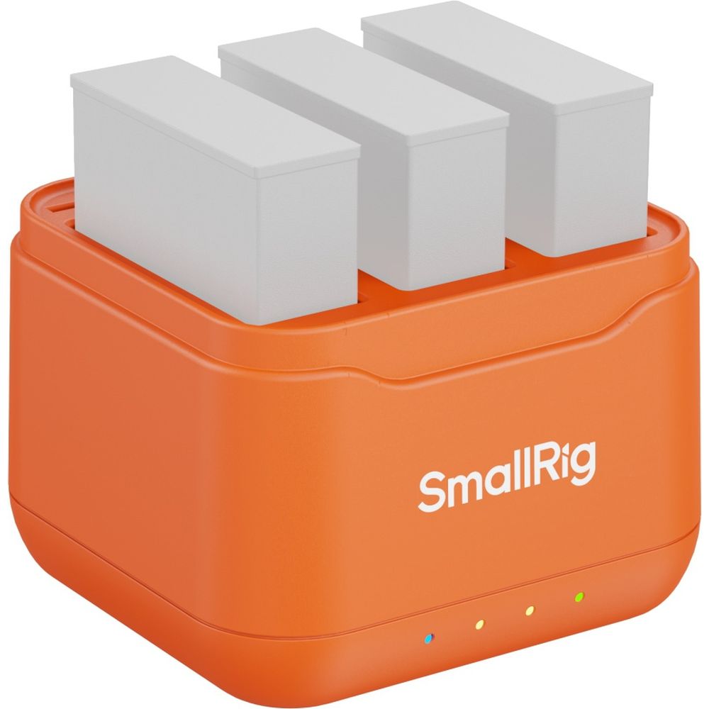 SmallRig 5921 Chargeur de batterie pour caméra DJI Action 6 / Action 5 Pro / Osmo 360