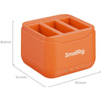 SmallRig 5921 Chargeur de batterie pour caméra DJI Action 6 / Action 5 Pro / Osmo 360