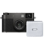 Fujifilm X Half Charcoal Silber + INSTAX Link WIDE Ash White