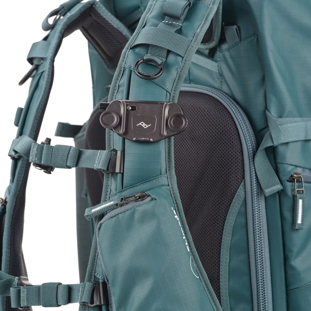 Shimoda Shoulder Strap Capture Strap Action X, teal, 520-271