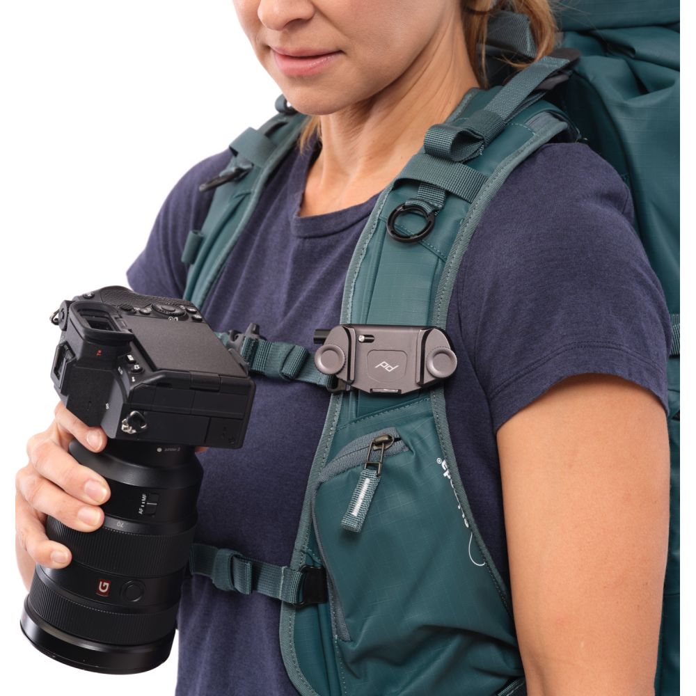 Shimoda Bandoulière Capture Strap Explore, turquoise, 520-274