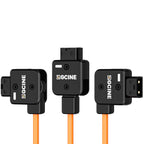ZGCine Câble d'Alimentation D-Tap vers Mini-XLR 4 Broches