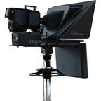 Fortinge VEGA 19-Zoll-Telepromptersystem mit Carbonhaube für ENG-/Studiokameras