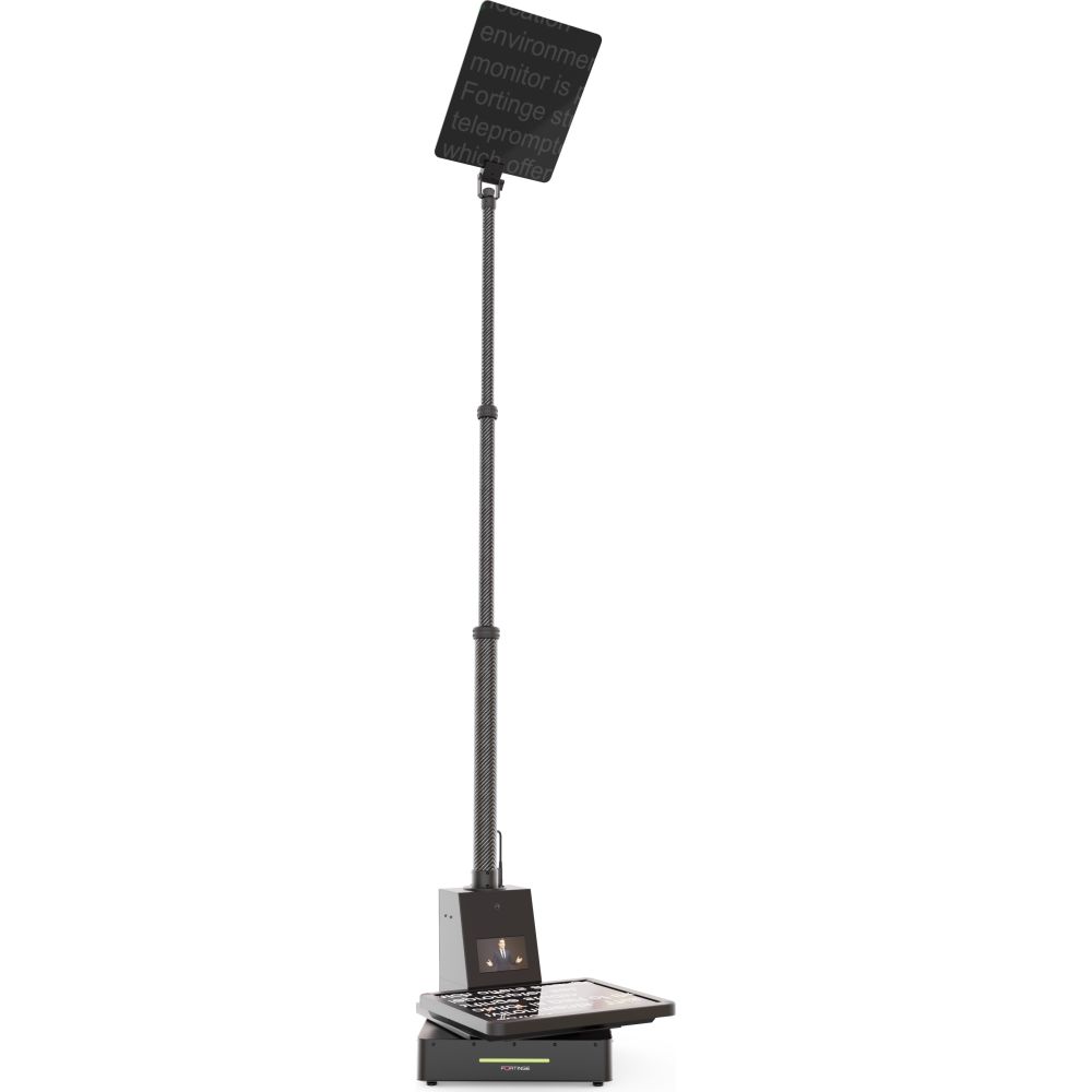 Fortinge MOBO 19-HB 19 Zoll hochauflösender, zweifach motorisierter Bühnenteleprompter