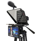 Fortinge Téléprompteur pour tablette jusqu'à 13 pouces avec mini télécommande BT1