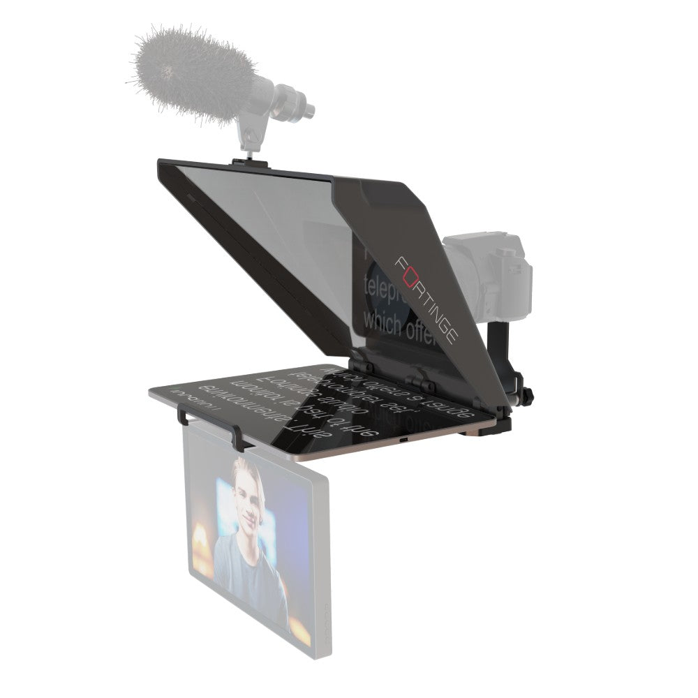Fortinge Noa III Tablet Teleprompter Set bis 13 Zoll mit BT1 Handcontroller