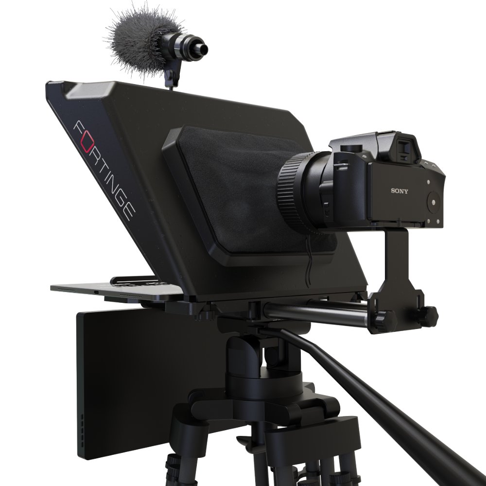 Fortinge Noa III Set téléprompteur tablette jusqu’à 13 pouces avec contrôleur manuel BT1