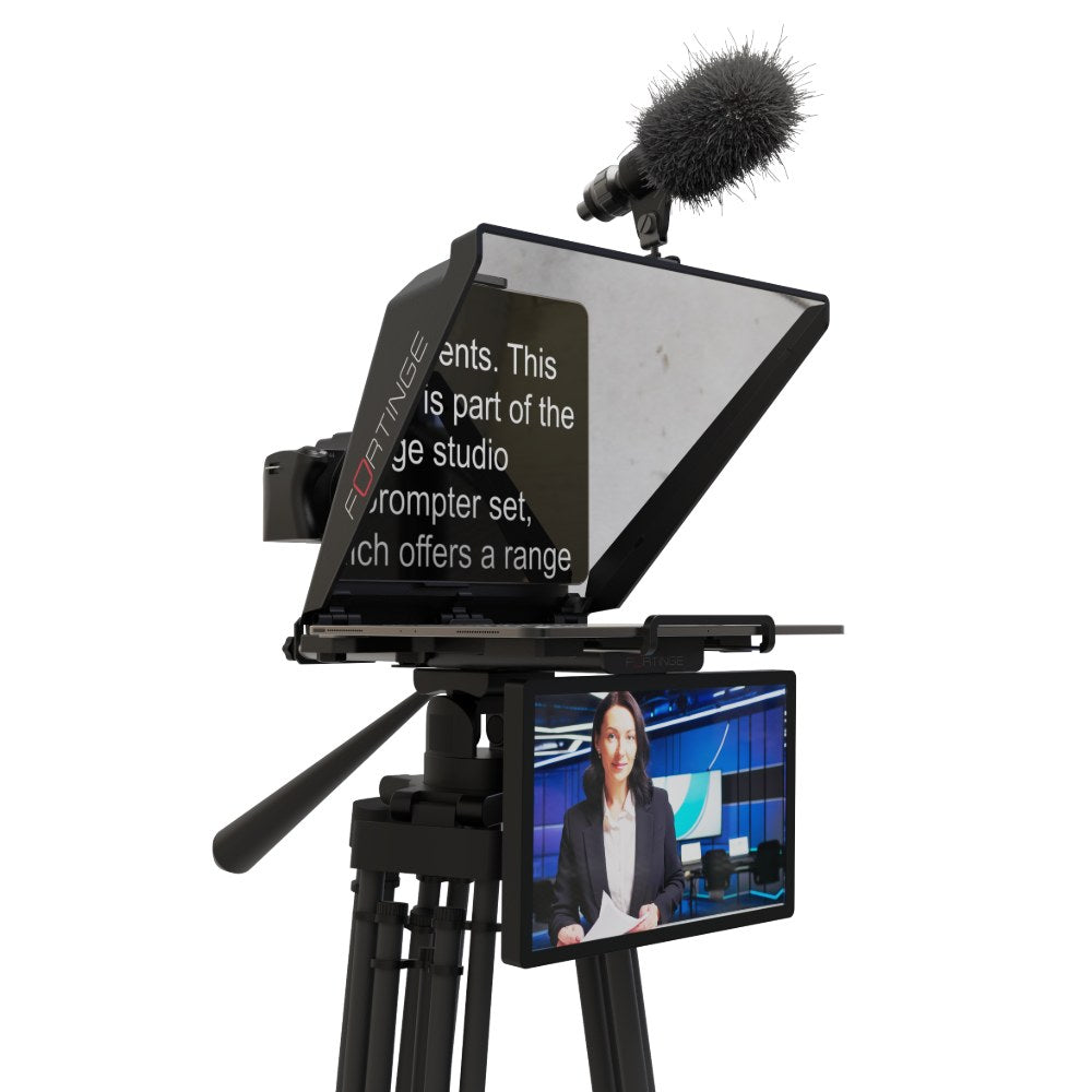Fortinge Noa III Set téléprompteur tablette jusqu’à 13 pouces avec contrôleur manuel BT1