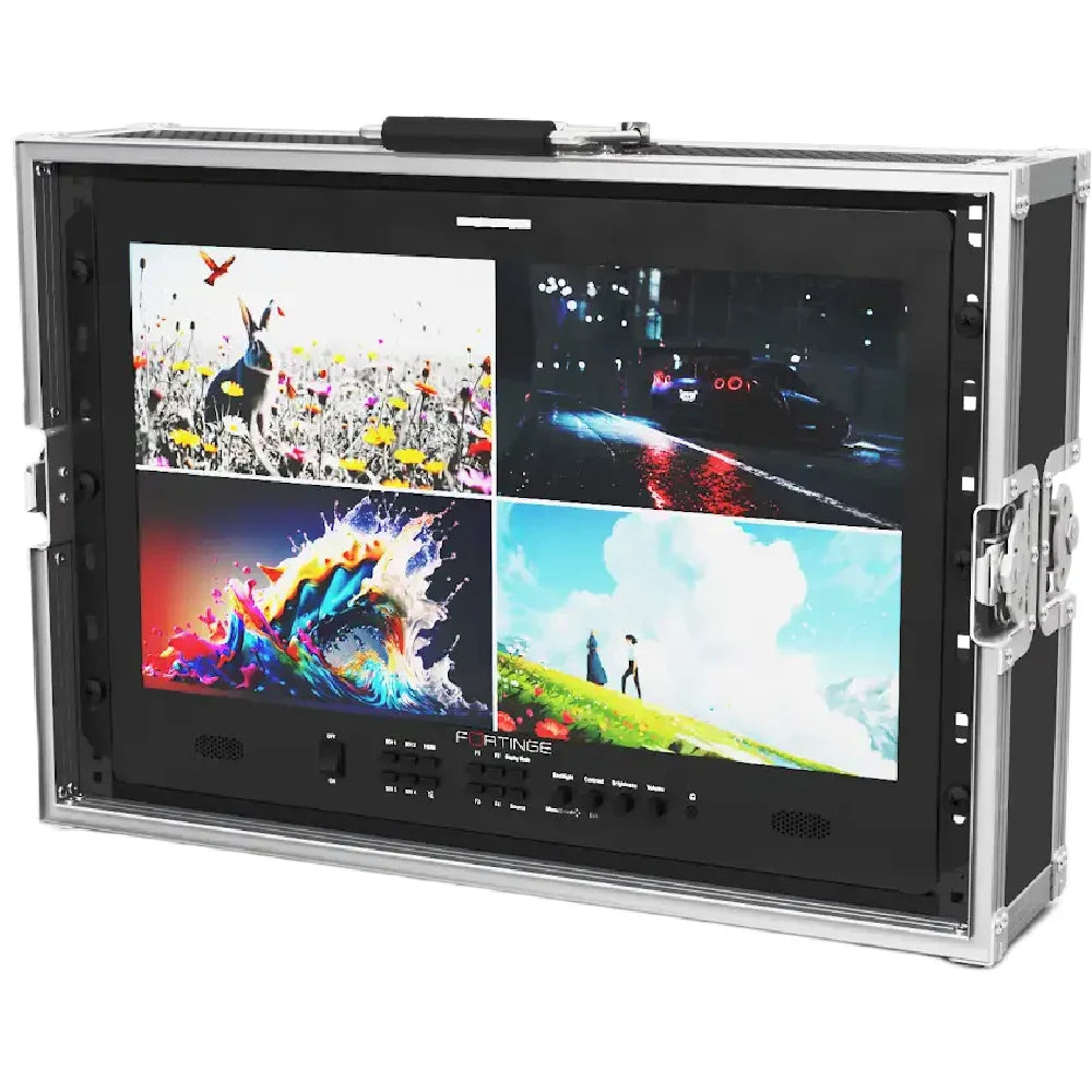 Fortinge PRO215-Q Moniteur Broadcast Quad 22 pouces