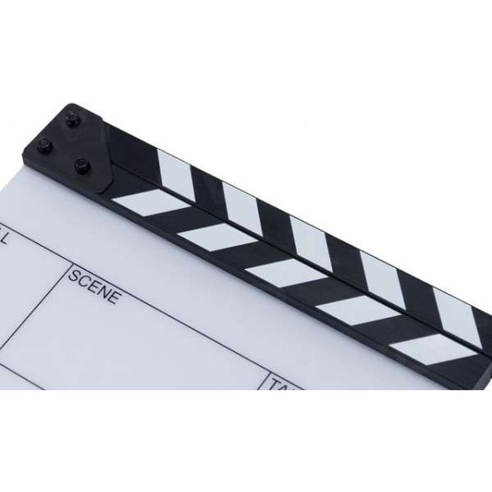 Filmsticks Einsteiger-Filmklappe Medium 11 Allwetter-Filmklappe - USA-Version