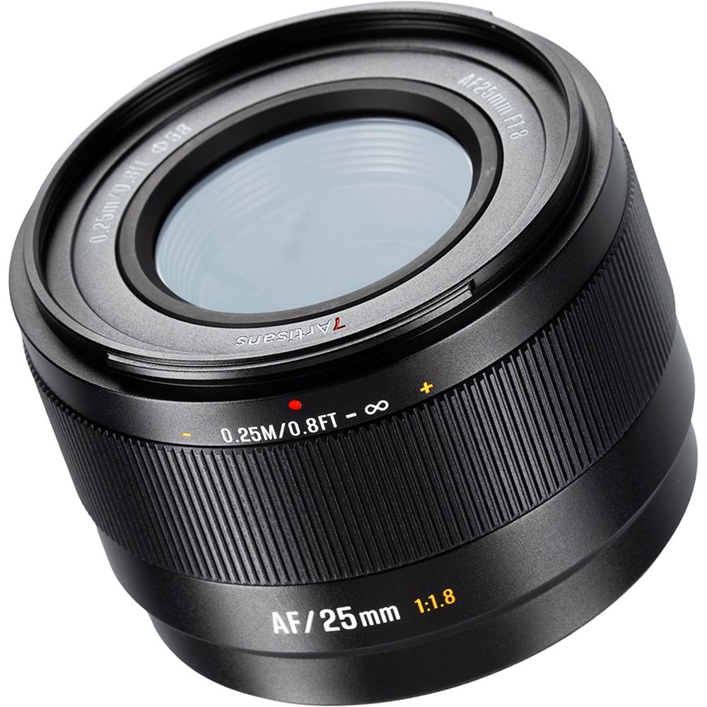 7Artisans AF 25mm f/1.8 APS-C Fuji FX-Mount Schwarz