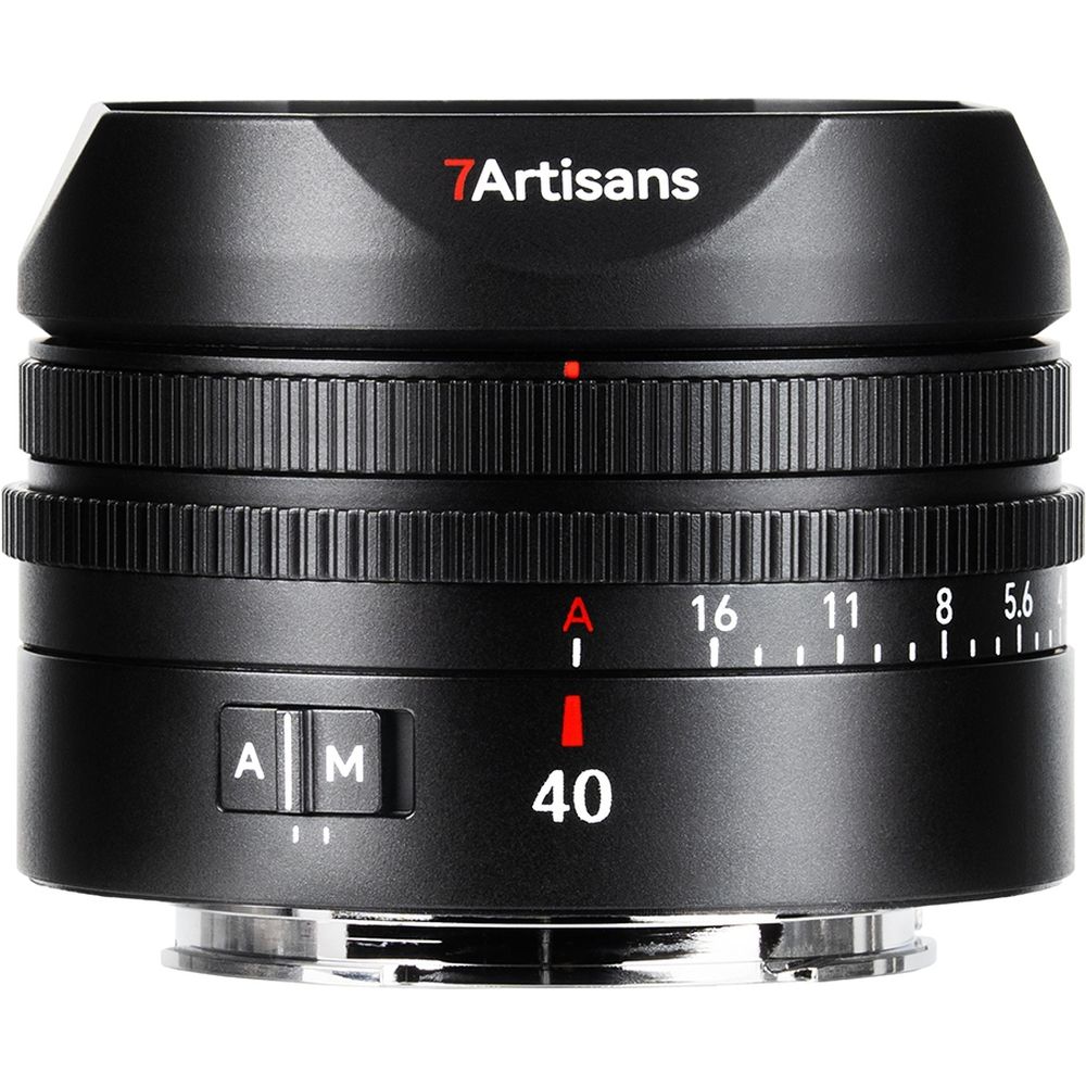 7Artisans AF 40mm f/2.5 Sony E-Mount Schwarz