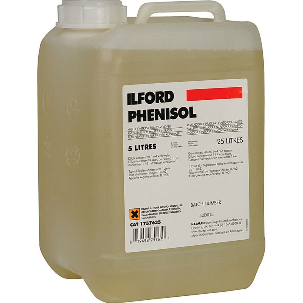 Ilford Developer Phenisol 5 Liter