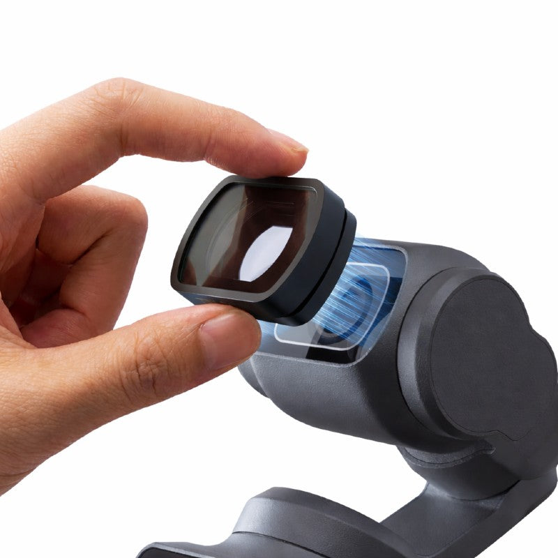 Telesin Objectif grand-angle 0.72x pour DJI Osmo Pocket 3
