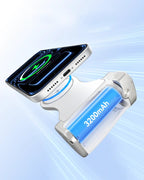 Telesin Master Grip Creator Blitz Set für iPhone - Weiß