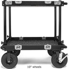 Adicam STANDARD+ auf 10"-Rädern, Schwarz