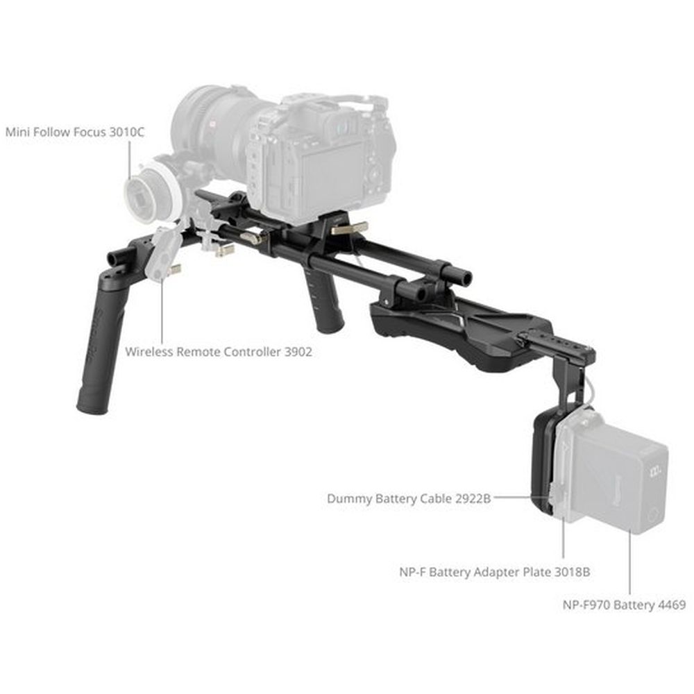 SmallRig 4480B Kit de harnais d'épaule (version classique)