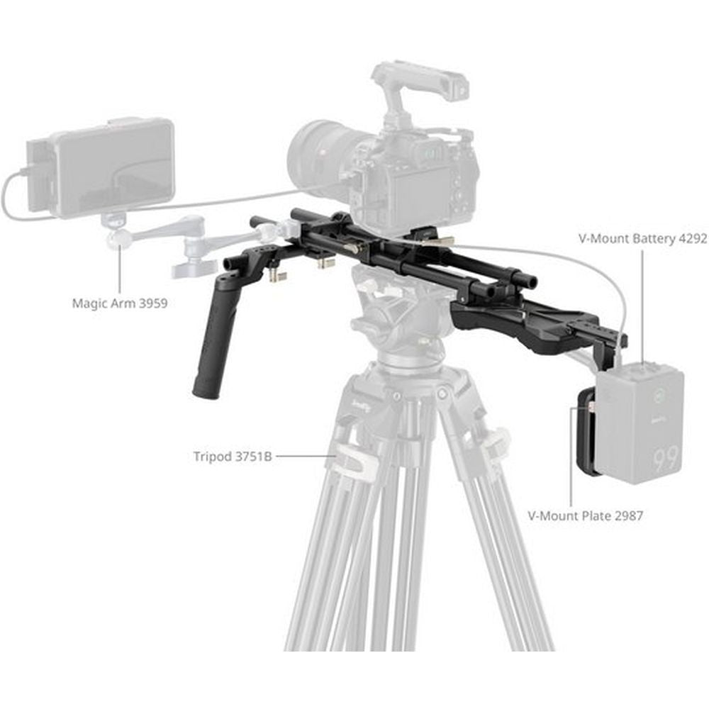 SmallRig 4480B Kit de harnais d'épaule (version classique)