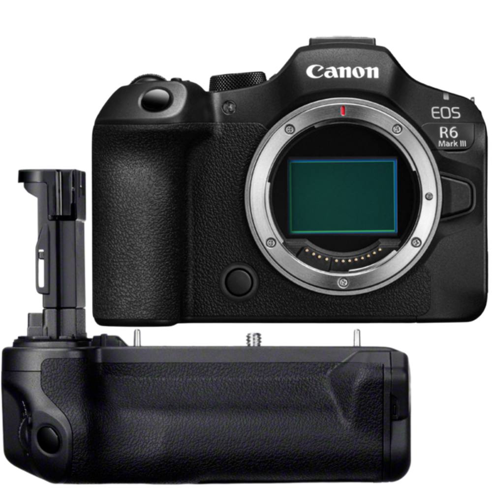 Canon EOS R6 Mark III + Poignée batterie standard BG-R20EP