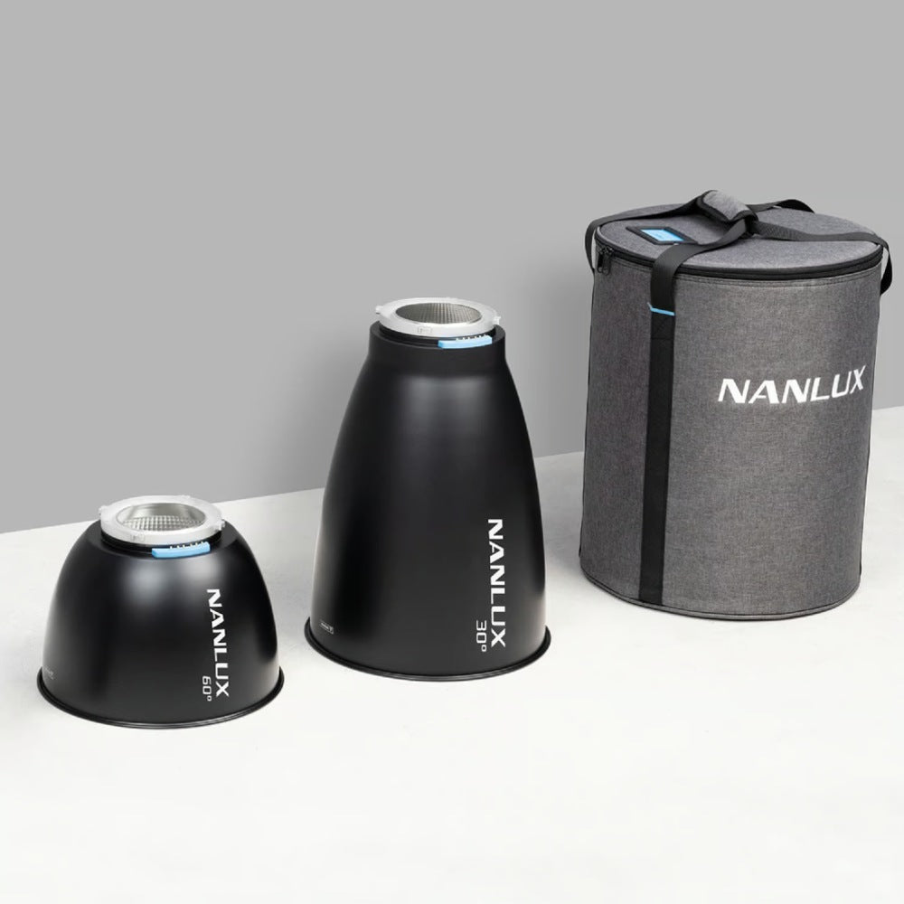 Nanlux Réflecteur Kit 30 & 60 Degrees pour Evoke 2400B (NL Mount)