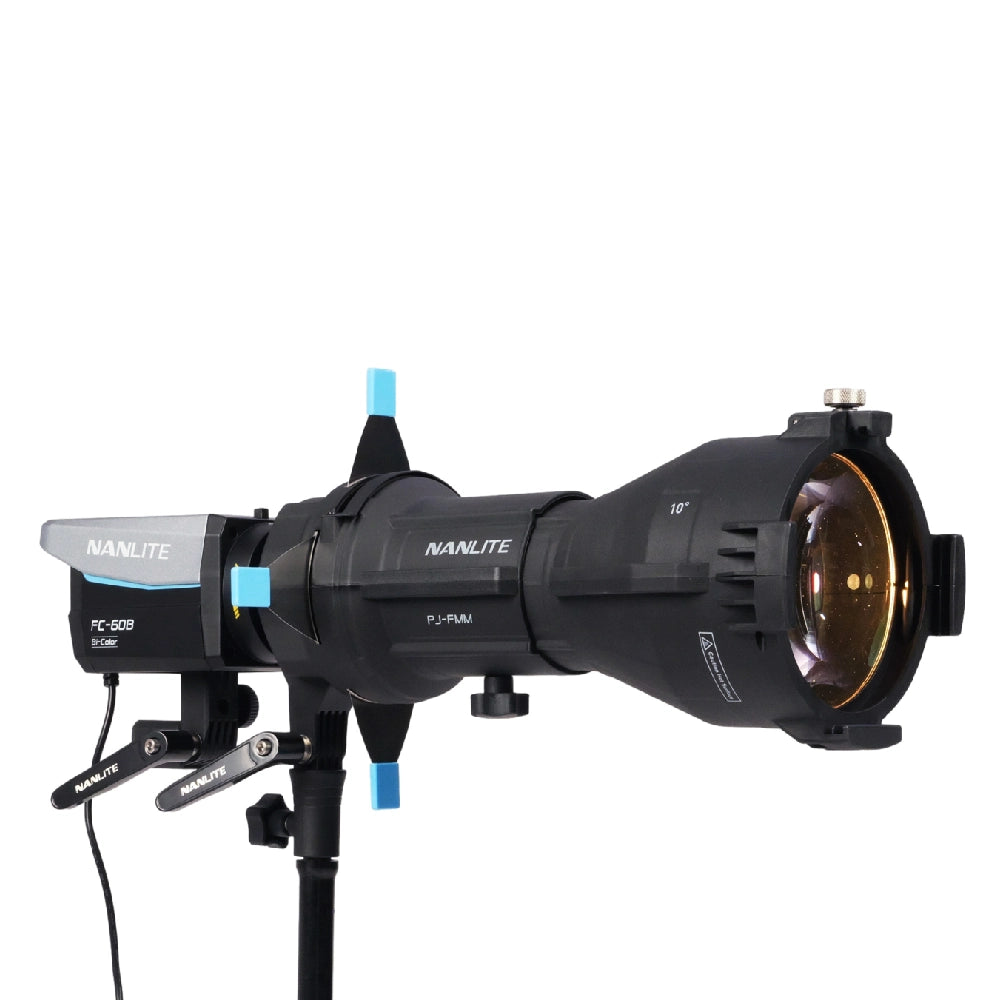 Nanlite Projection Attachment fur FM Mount mit 10-Grad-Linse