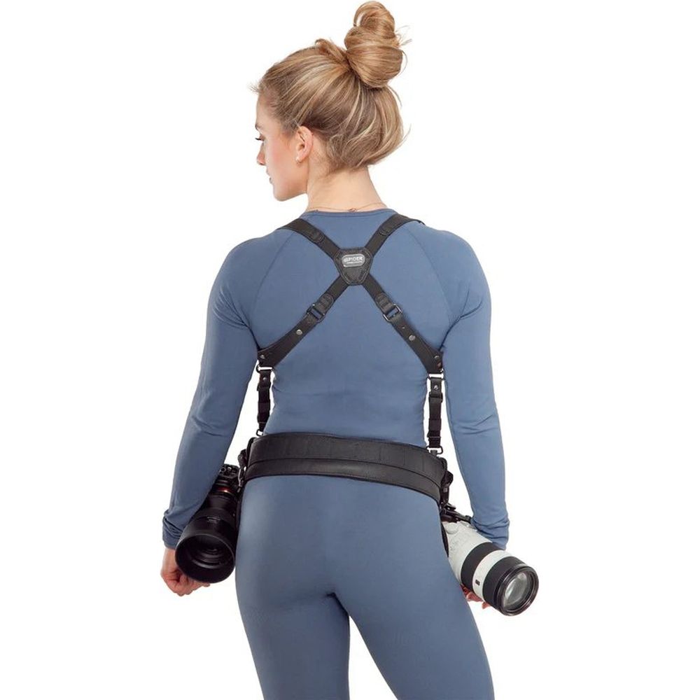 Spider SpiderPro Doppel-Schultergurt V3, Schwarz