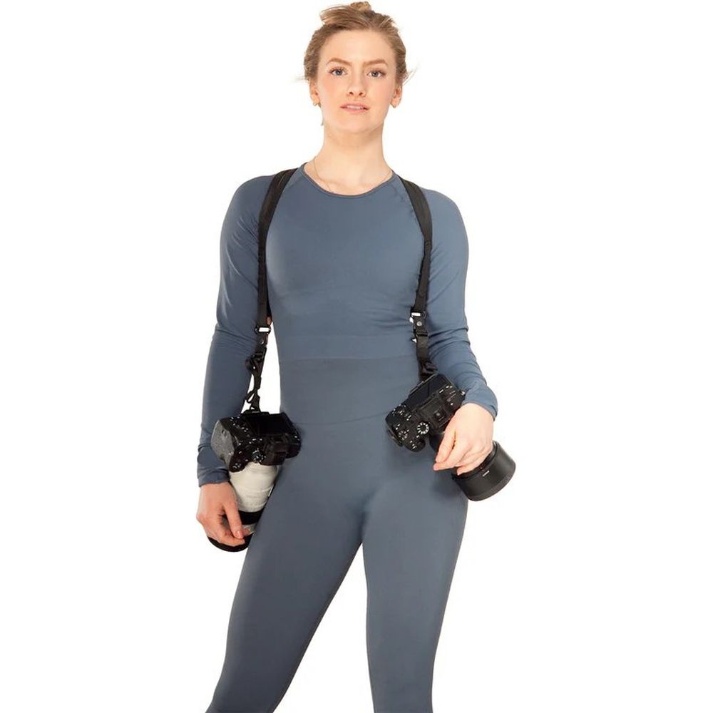 Spider SpiderPro Doppel-Schultergurt V3, Schwarz