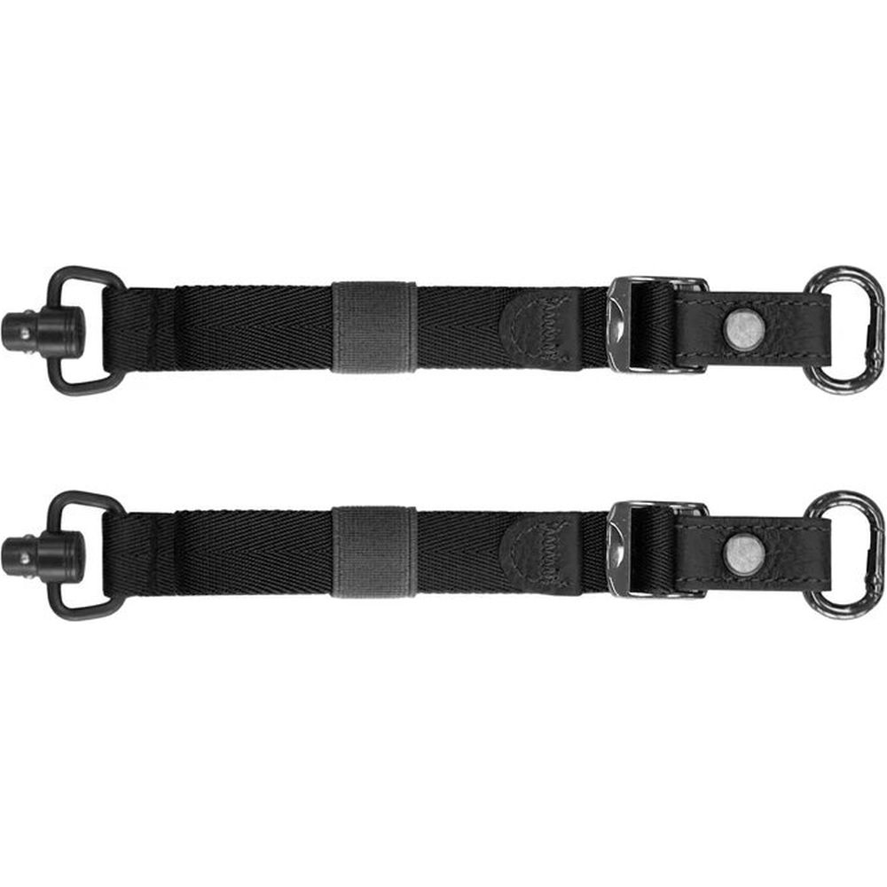 Spider Harnais Harnais V3 QD à Sangles Rabattables (Lot de 2), Noir