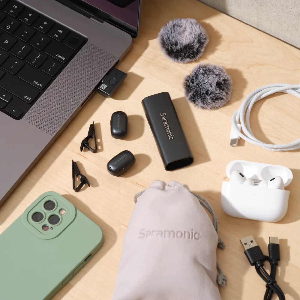 Saramonic Air SE-02 AI-Powered Kit de Microphone sans Fil