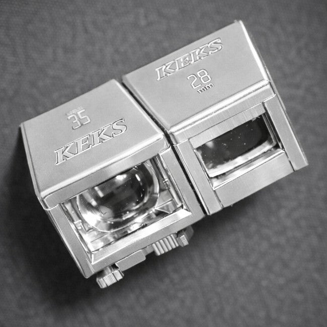 KEKS Viseur 35 - Chrome Argent