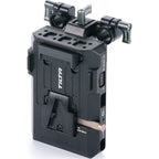 Tilta Plaque de batterie Smart V-mount inclinable - Noire
