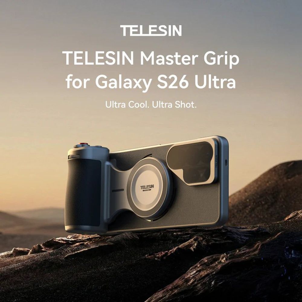 Telesin Master Grip Grip pour Samsung Galaxy S26 Ultra