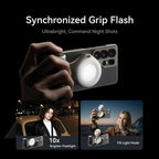 Telesin Master Grip Grip pour Samsung Galaxy S26 Ultra