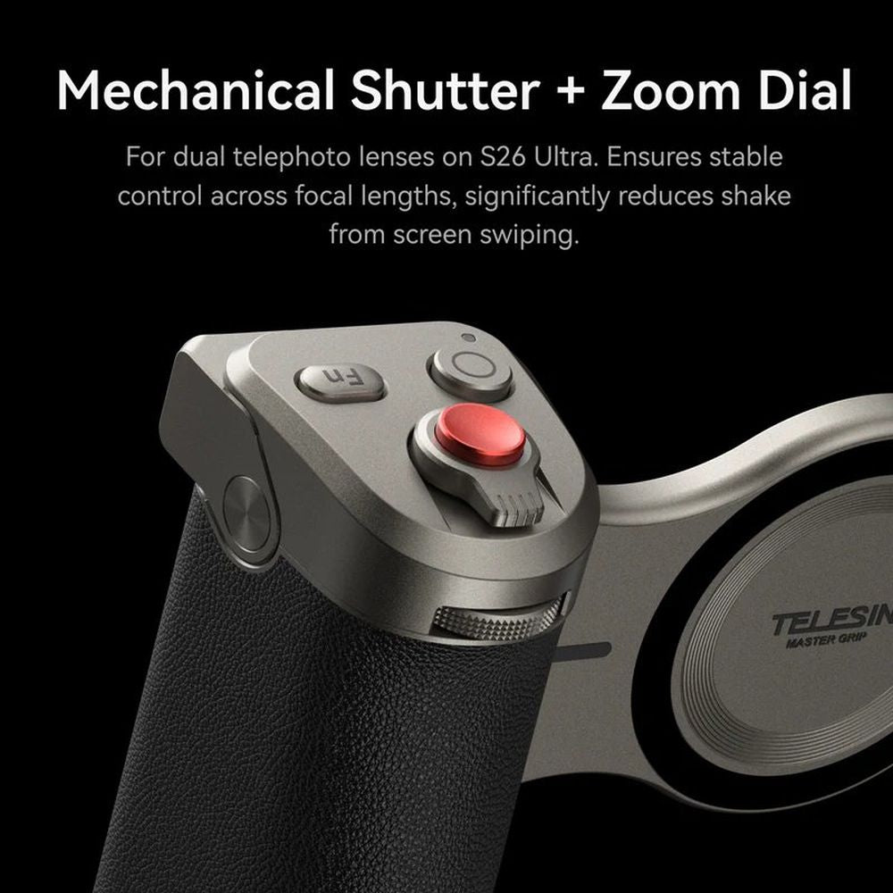 Telesin Master Grip Grip pour Samsung Galaxy S26 Ultra