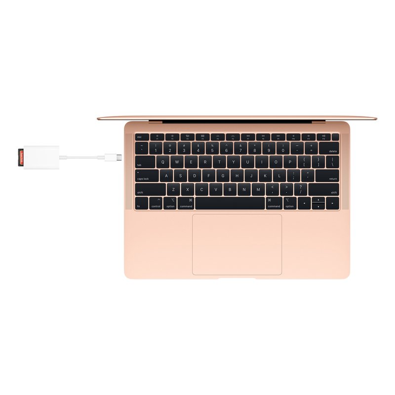Apple Lecteur de carte SD vers USB-C