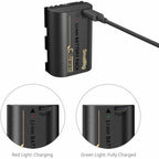 SmallRig 5295 Kameraakku mit USB-C-Ladeanschluss für Canon LP-E6P