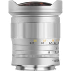 TTArtisan 11mm f/2.8 Objectif monture L - argent