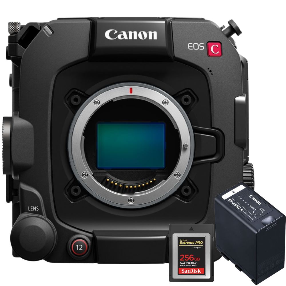 Canon EOS C400 Batterie Bundle