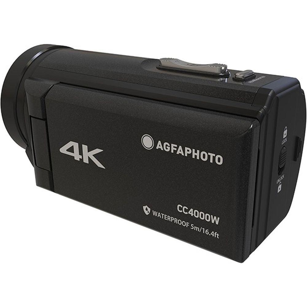 AgfaPhoto Wasserdichter 4K-Camcorder CC4000W