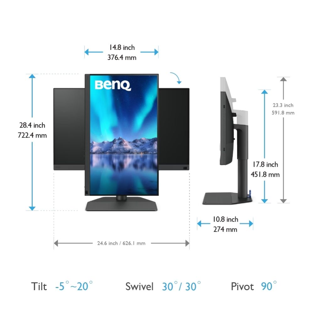 BenQ SW272QN 27" QHD Moniteur