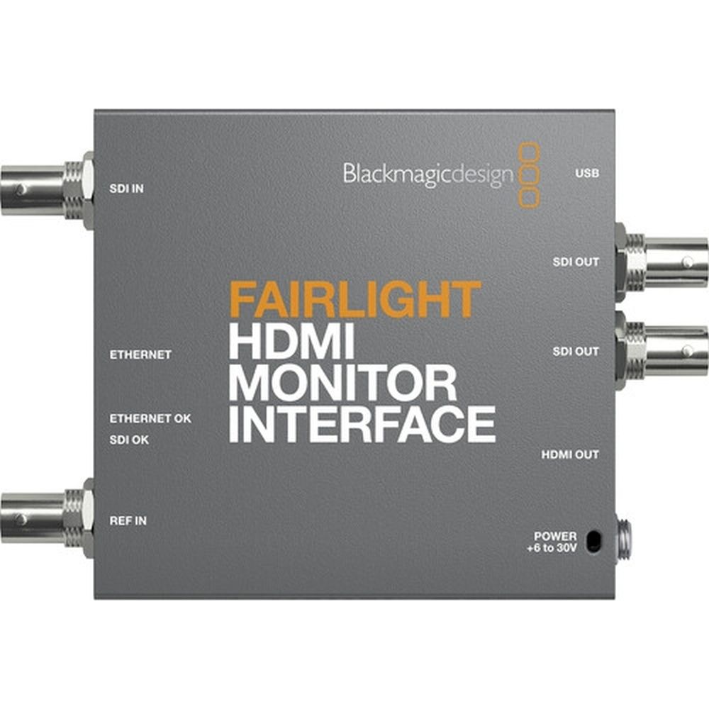 Blackmagic Fairlight Interface moniteur HDMI