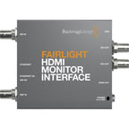 Blackmagic Fairlight Interface moniteur HDMI